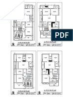 Floor plan layout for 4 bedroom apartment
