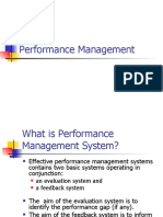 Performance Managament and Appraisal