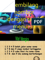 mengira dgn tertib menurun