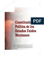 Constitución Política de Los Estado Unidos Mexicanos