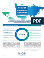 Migration Governance Framework: Migof