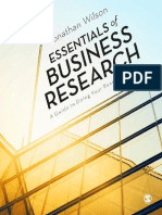 Essentials of Business Research A Guide