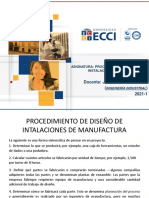 V. Procedimiento de Diseño de Instalaciones Industriales