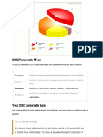 Disc Personality Test Result - Free Disc Types Test Online at 123test