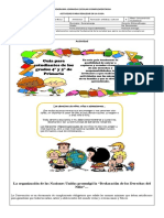 Actividad 2. Competencias Ciudadanas. Grados 4° Y 5° Derechos y Responsabilidades