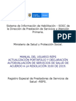 Manual HABILITACION Actualizacion Portafolio y Autoevaluacion Servicios