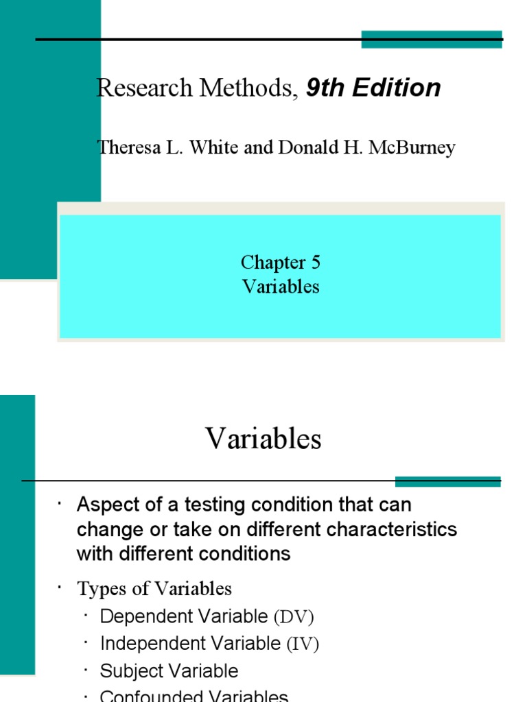RESEARCH METHODS WHITE MCBURNEY 9TH EDITION PDF visual data 6