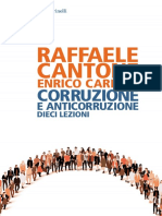 Raffaele Cantone, Enrico Carloni - Corruzione e anticorruzione