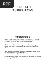 8. DATA EXPLORATIONS-FREQUENCY DISTRIBUTIONS