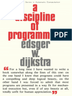 Discipline of Programming