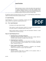 Corporate Investment Decision Jan 2012-1