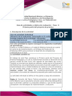 Guia de Actividades y Rúbrica de Evaluación - Unidad 2 - Paso 3 - Primera Parte Del Proyecto de Práctica