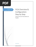 Sap Fica Overview With Configuration Details 39 Pages