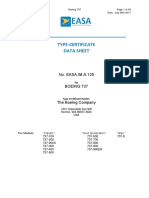 Type-Certificate Data Sheet: No. EASA - IM.A.120 Boeing 737