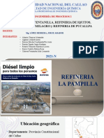 Refinería de Pucallpa: capacidad y productos