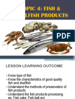 Topic 4 - Fish Shellfish Products