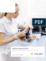 Kulzer Catalogue Laboratory Products