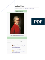 Wolfgang Amadeus Mozart, genio de la música clásica