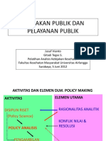 Slide Ke 2 Pelatihan Kebijakan Publik