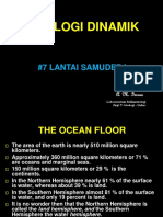 Geologi Dinamik: #7 Lantai Samudera