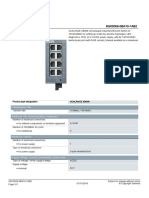 Data Sheet 6GK5008-0BA10-1AB2: Transmission Rate