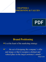 Brand Positioning & Values