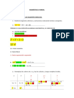 DIAGNOSTICO MATEMATICA 1º MEDIO