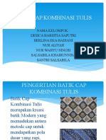 Batik Cap Kombinasi Tulis