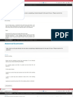 1 - Abdominal Examination