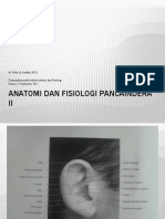 Anatomi dan Fisiologi Pancaindera II (TELINGA)