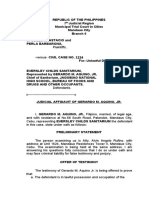 Fernandez - PC II - Judicial Affidavit - Defendant
