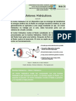 Motores hidráulicos: tipos, fluidos y aplicaciones