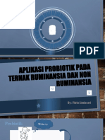 Probiotik pada ternak ruminansia dan non ruminansia