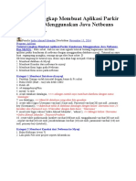 Tutorial Lengkap Membuat Aplikasi Parkir Kendaraan Menggunakan Java Netbeans Dan MySQL