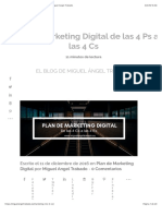 Plan de Marketing Digital de Las 4 Ps A Las 4 Cs