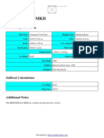 Hirondelle Mkii: Sailboat Specifications