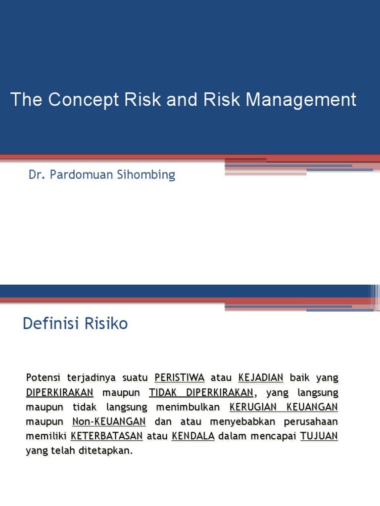 Understanding Risk Management Concepts | PDF | Greeks (Finance ...