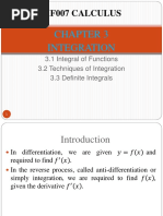 MF007 Chapter 3 Integration Part I Students