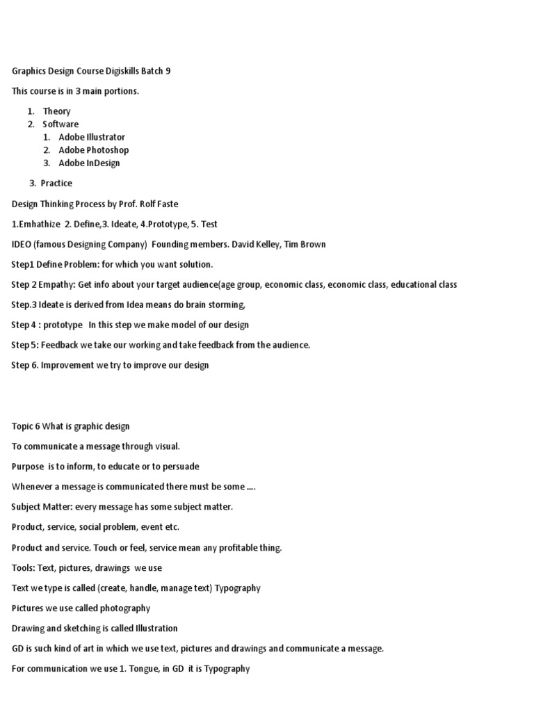 Graphic Design | PDF | Graphic Design | Graphics