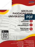 E-Brochure Sekolah Pascasarjana USAHID (Semester Genap 2020)
