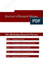 Overview of Research Designs