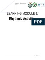 Learning Module 1:: Rhythmic Activities