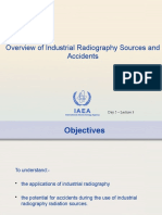 Overview of Industrial Radiography Sources and Accidents