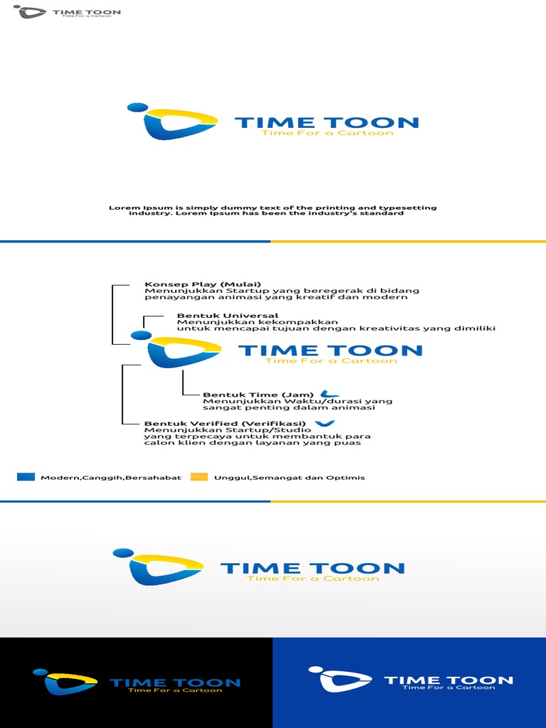 Time Toon: Animasi Kreatif Modern | PDF