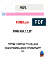 Kuliah 6 - Sistematika Penyusunan Dokumen Andal