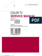 Color TV: Service Manual