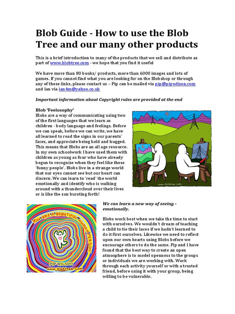 blob-guide-how-to-use-the-blob-tree-and-our-many-other-products-pdf-license-copyright