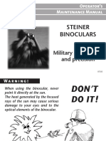 Military Series Binoculars Instruction Manual - 0