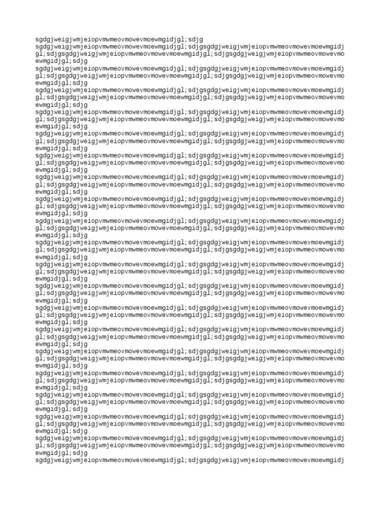 Unstructured Text Data Sample | PDF