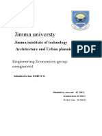 Jimma Universty: Jimma Inistitute of Technology Architecture and Urban Planning